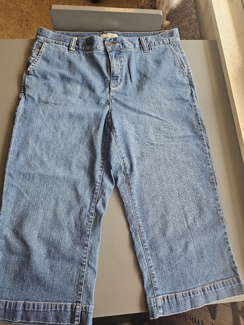 Christopher Banks 14 Petite Cropped Trouser Jeans